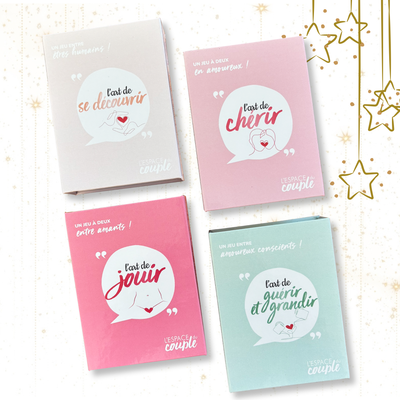 Coffret de 4 jeux de cartes